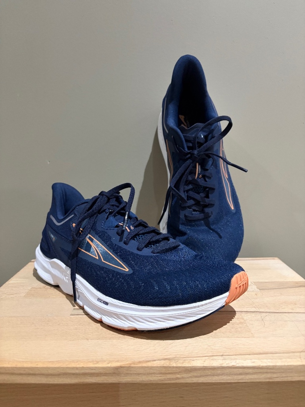 Navy & Coral Women's Running Sneakers